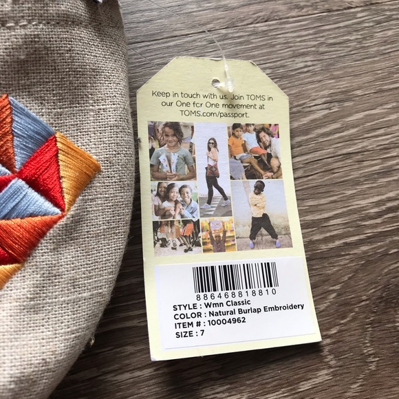 Toms colorful embroidered shoes - Picture 8 of 8